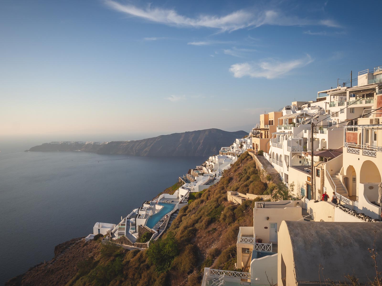 Best plces to stay in Santorini Firostefani