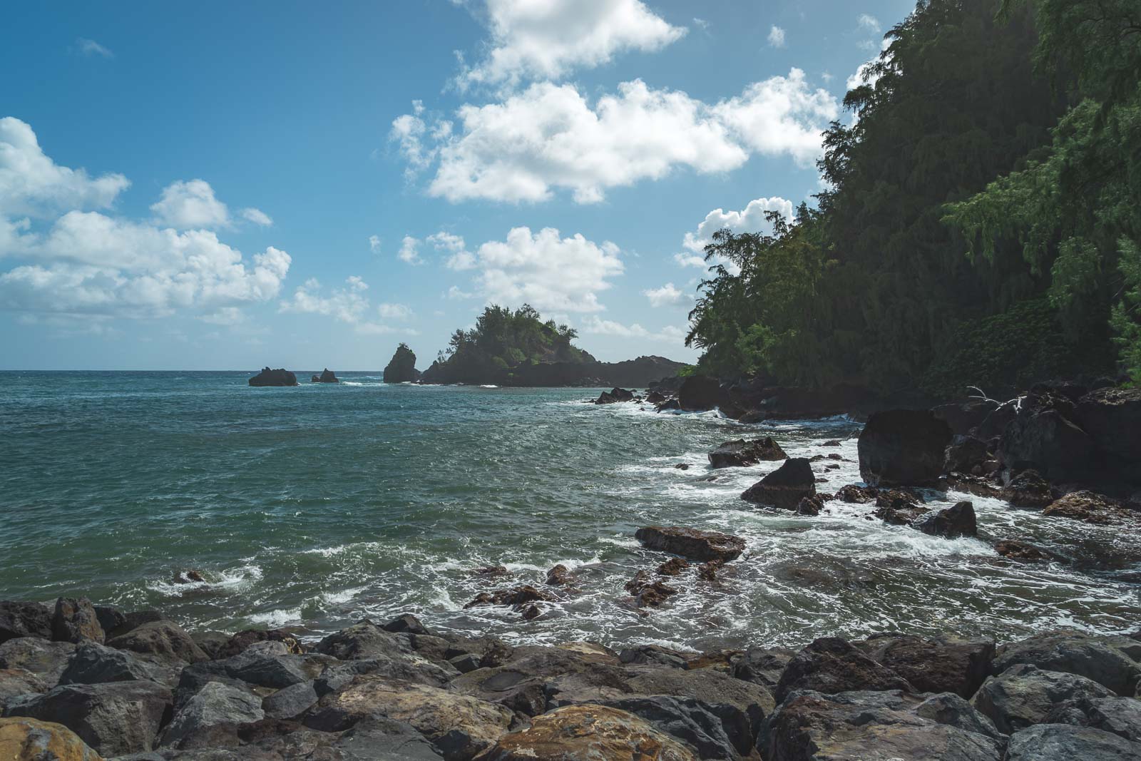 road to hana stops  Koki Beach Maui