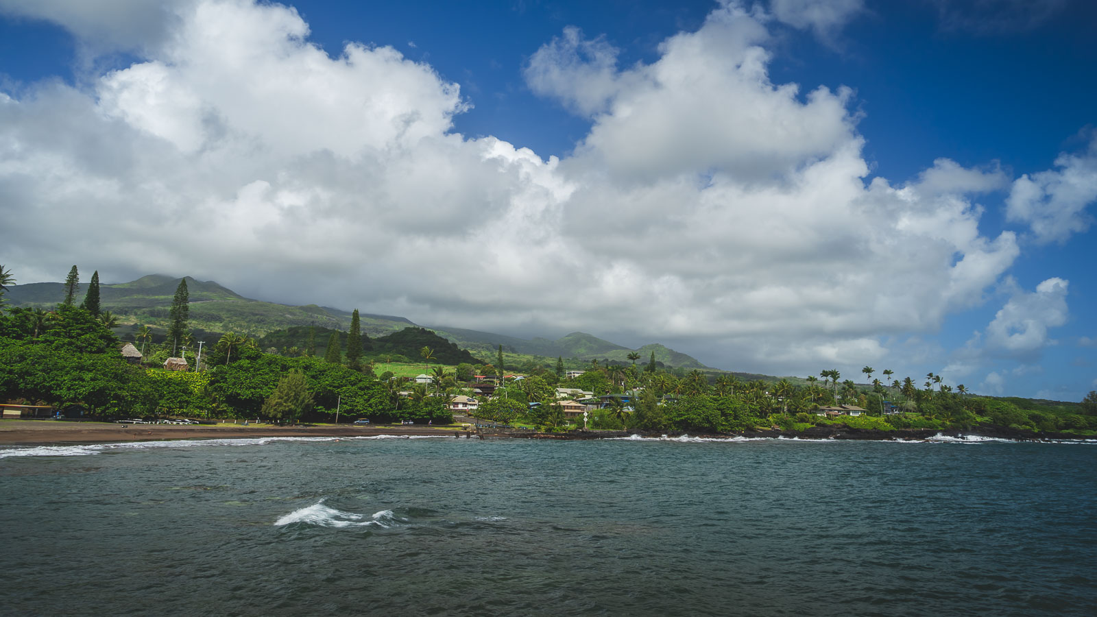 Hana Town road to hana stops maui