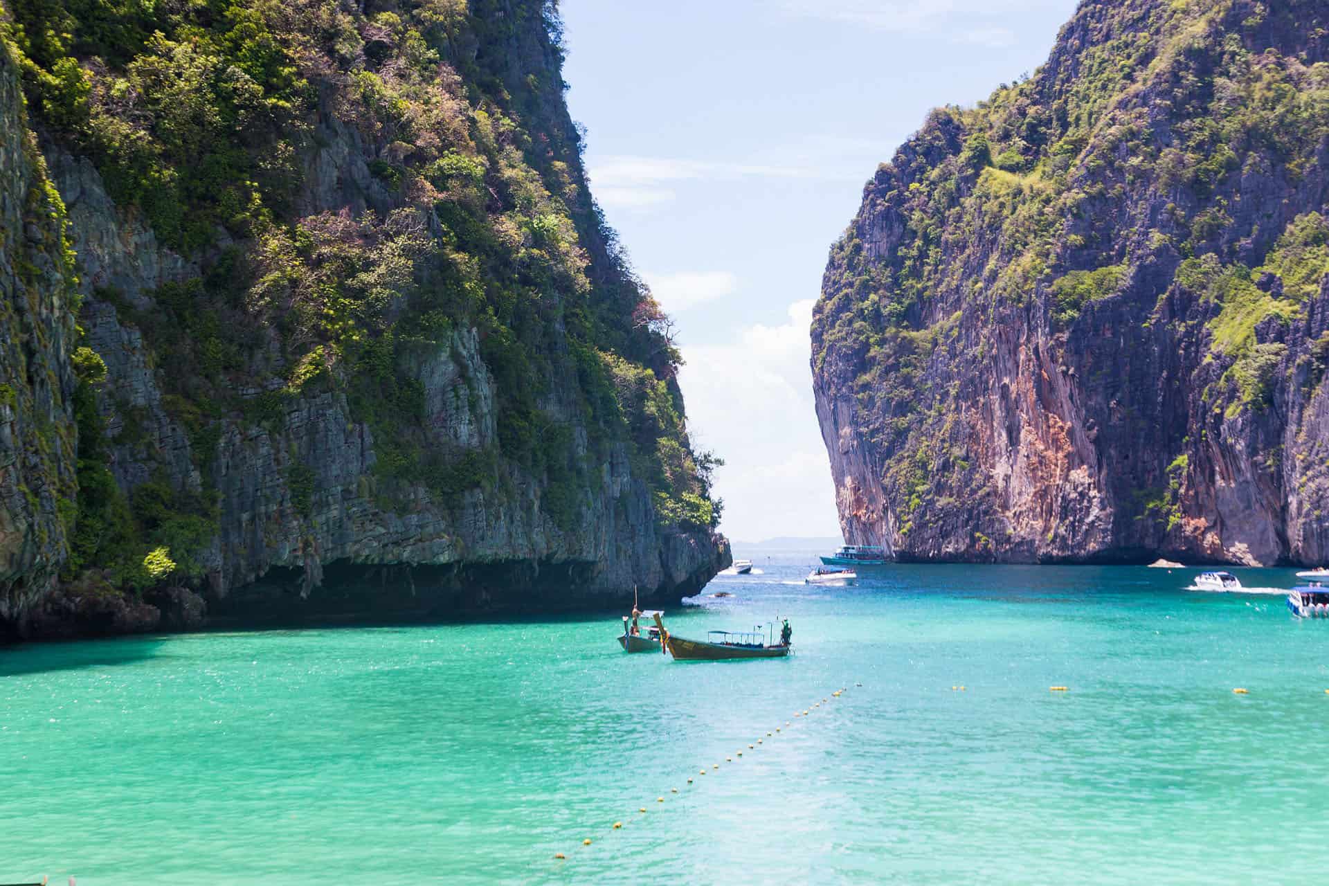 best beaches in thailand maya bay