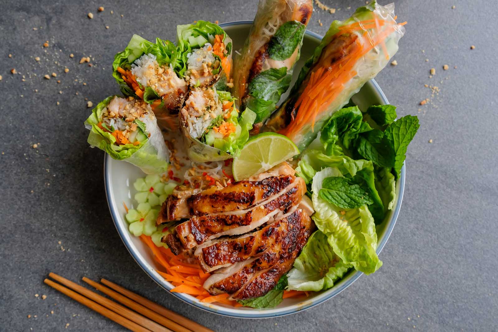 Vietnamese Food Ga Nuong 