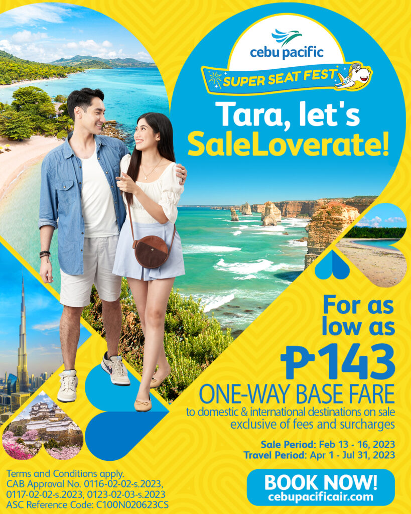 Cebu Pacific Celebrates Valentine’s with Super Seat Fest