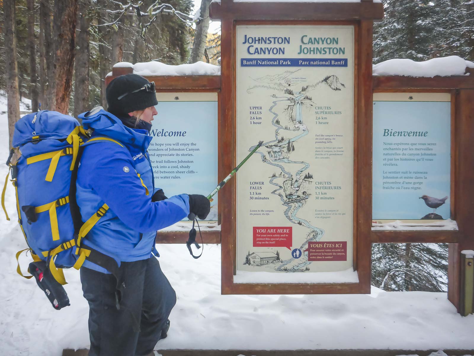 Things to do in Banff National Park Alberta Johnston Canyon 