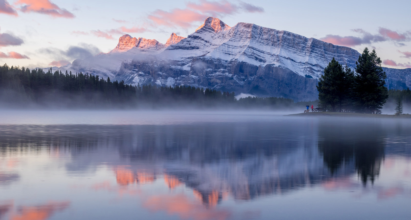 Best Places to see in Banff Canada Two Jack Lake