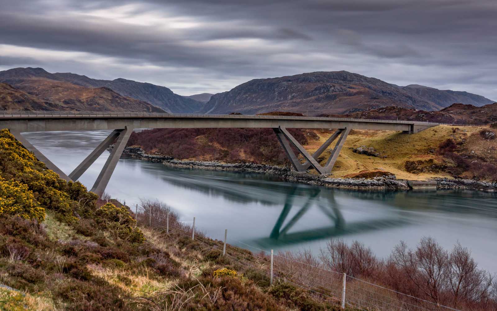 north coast 500 kylesku bridge