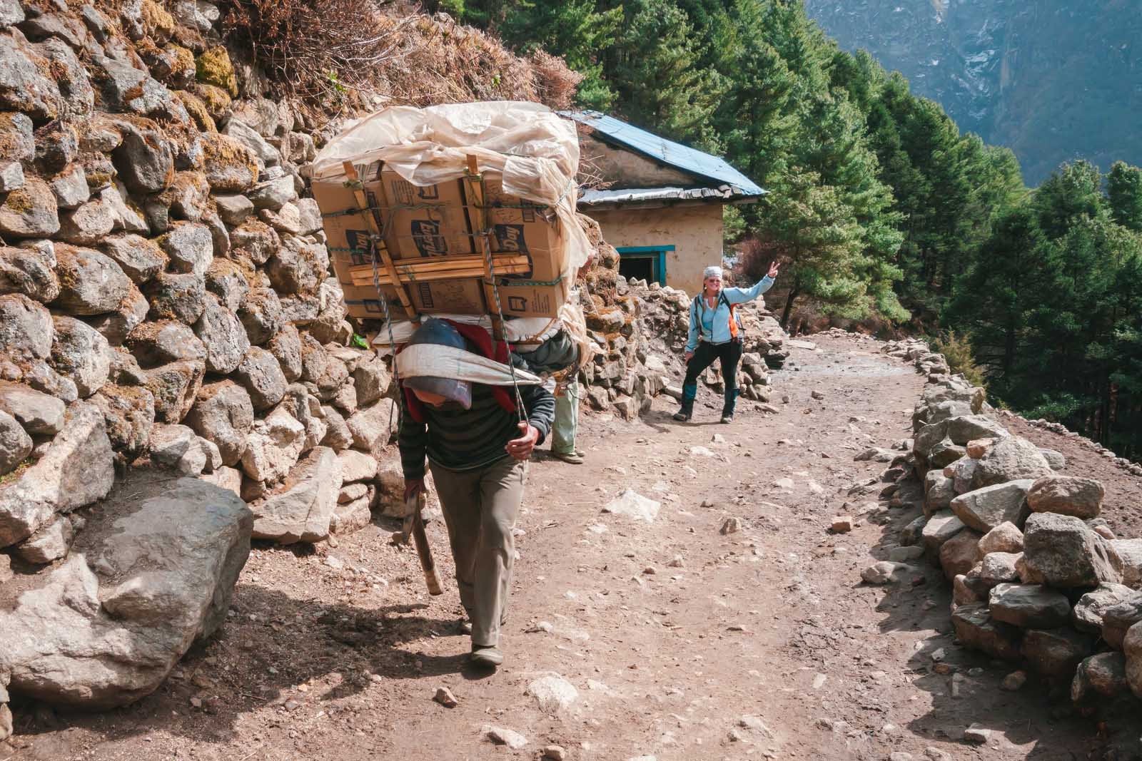 Everest Base Camp Trek Day 2 Trekking