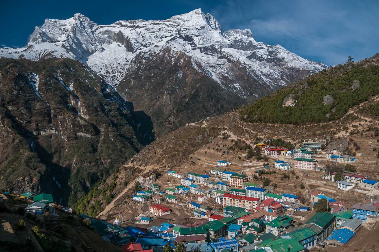 EBC trek namche bazaar