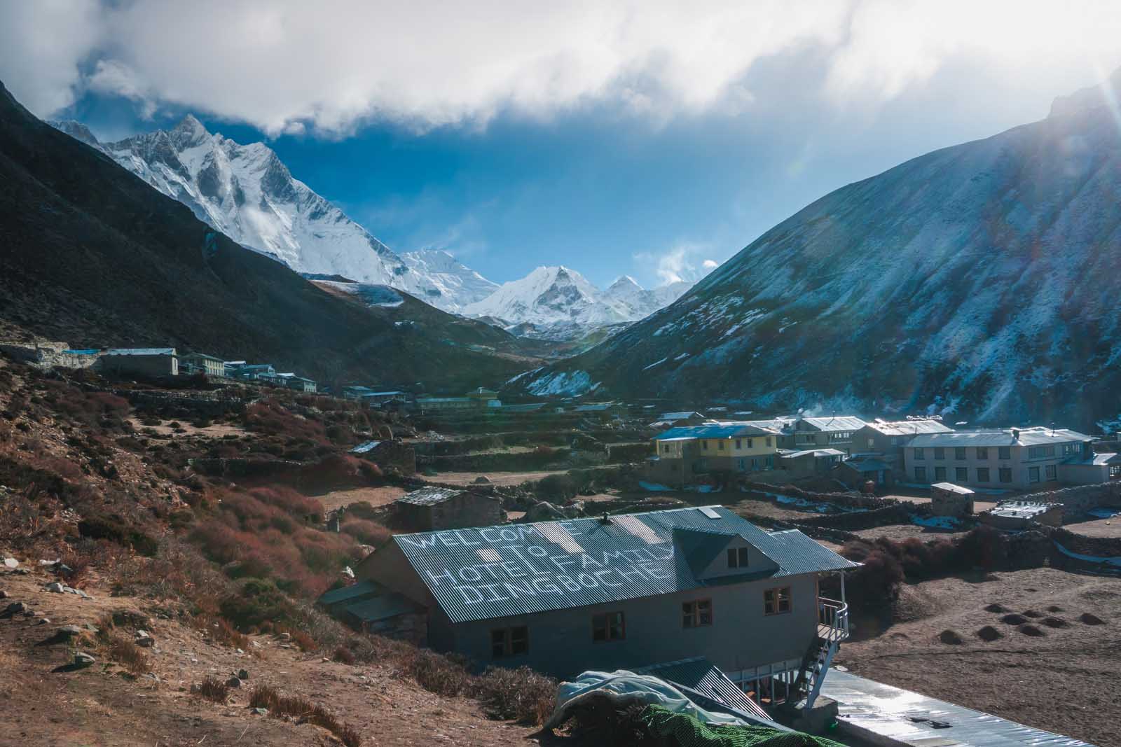 everest base camp trek acclimatization day Dingboche