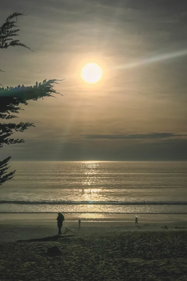 Sunset at Carmel by the Sea California