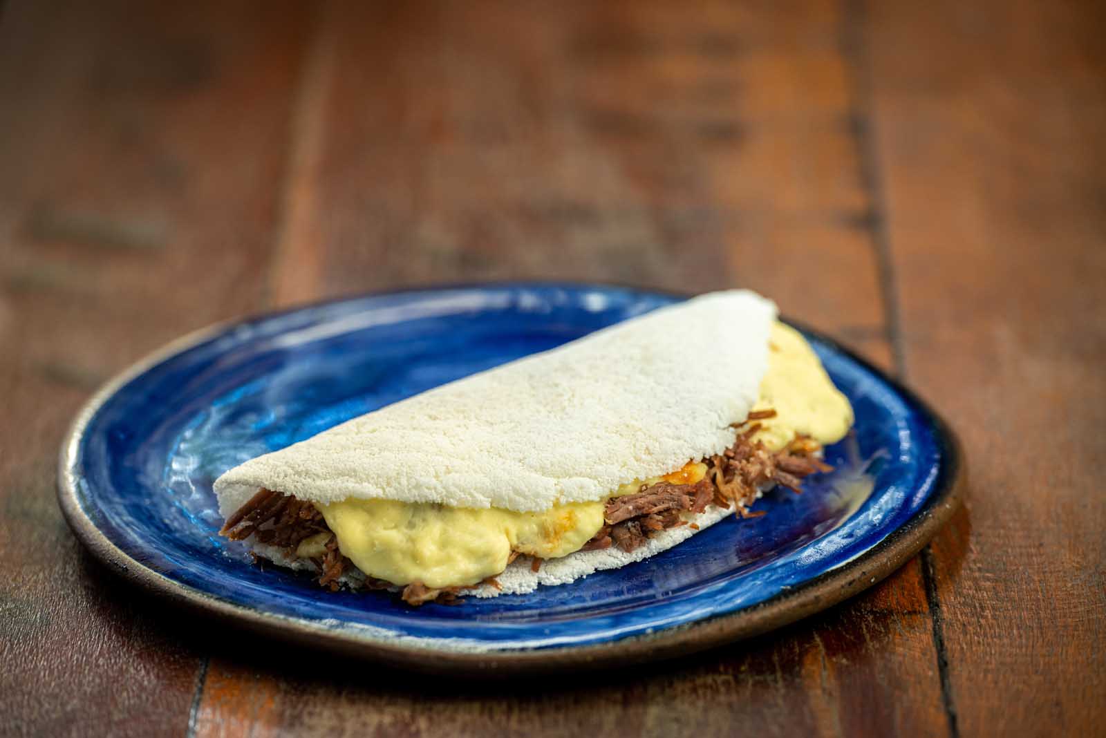 Traditional Brazilian Food Tapioca