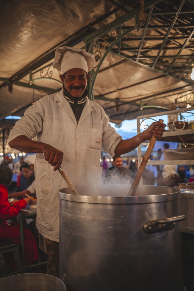 Moroccan food Preperation