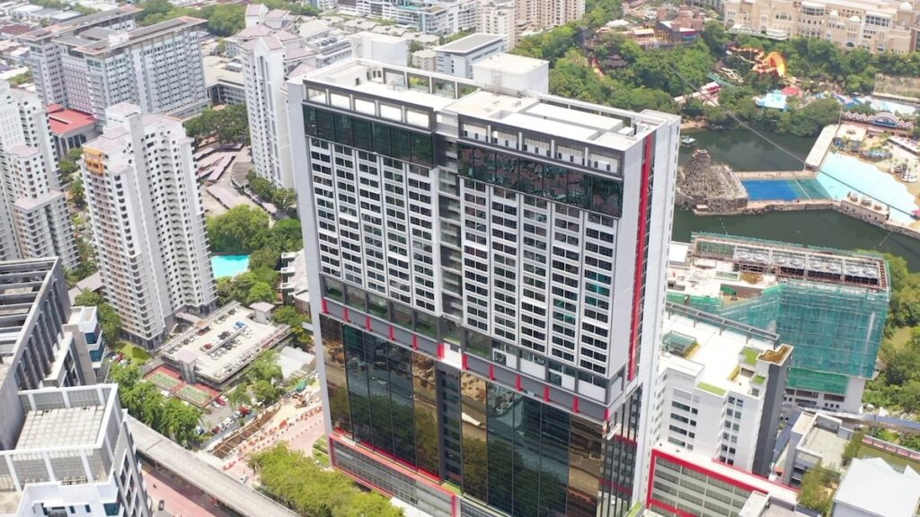 Sunway Medical Center inside Sunway City Kuala Lumpur