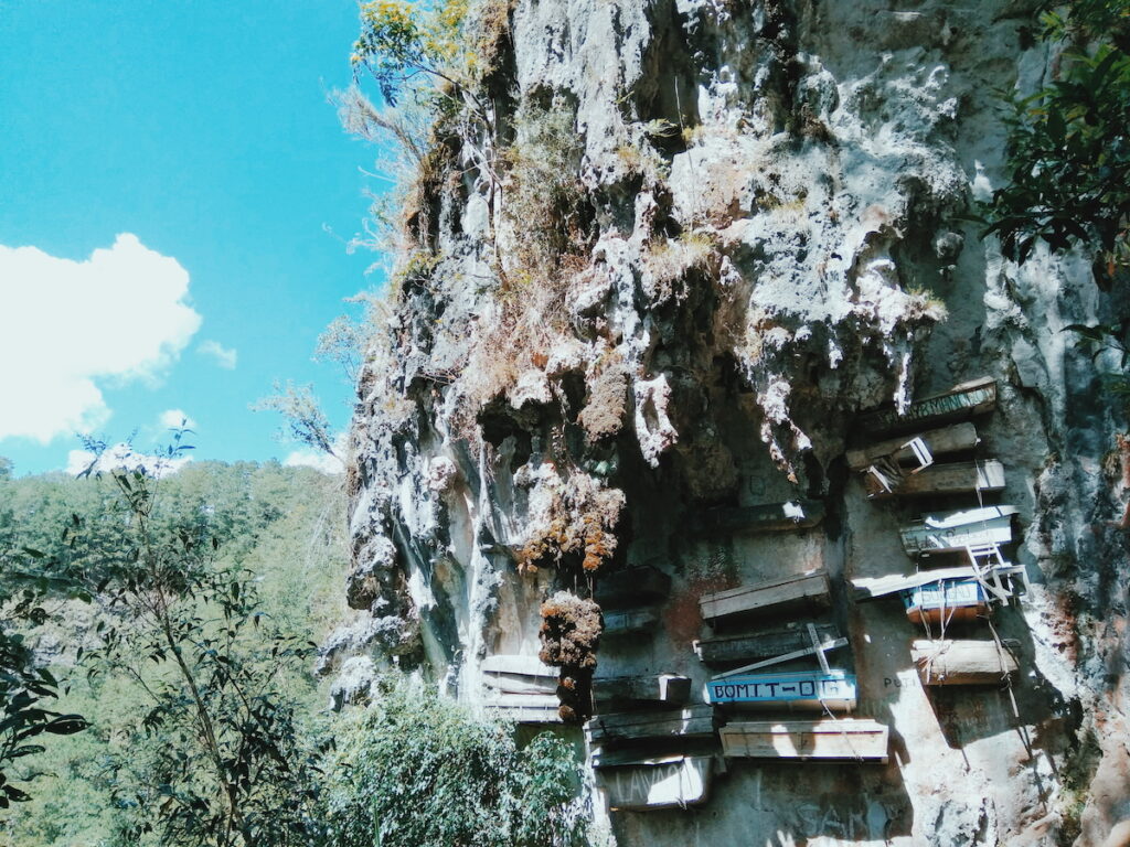 The Hanging Coffins of Echo Valley, Sagada in Mountain Province