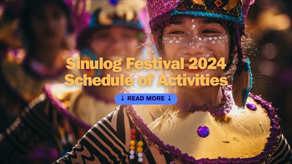 Sinulog Festival 2024 Schedule of Activities