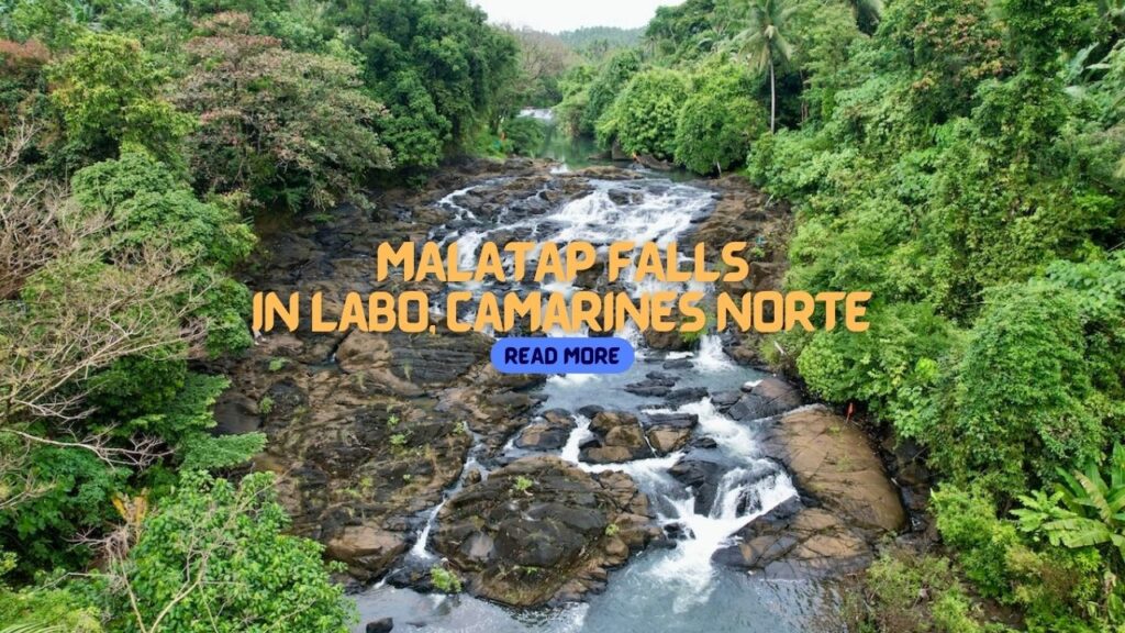 MALATAP FALLS in Labo, Camarines Norte