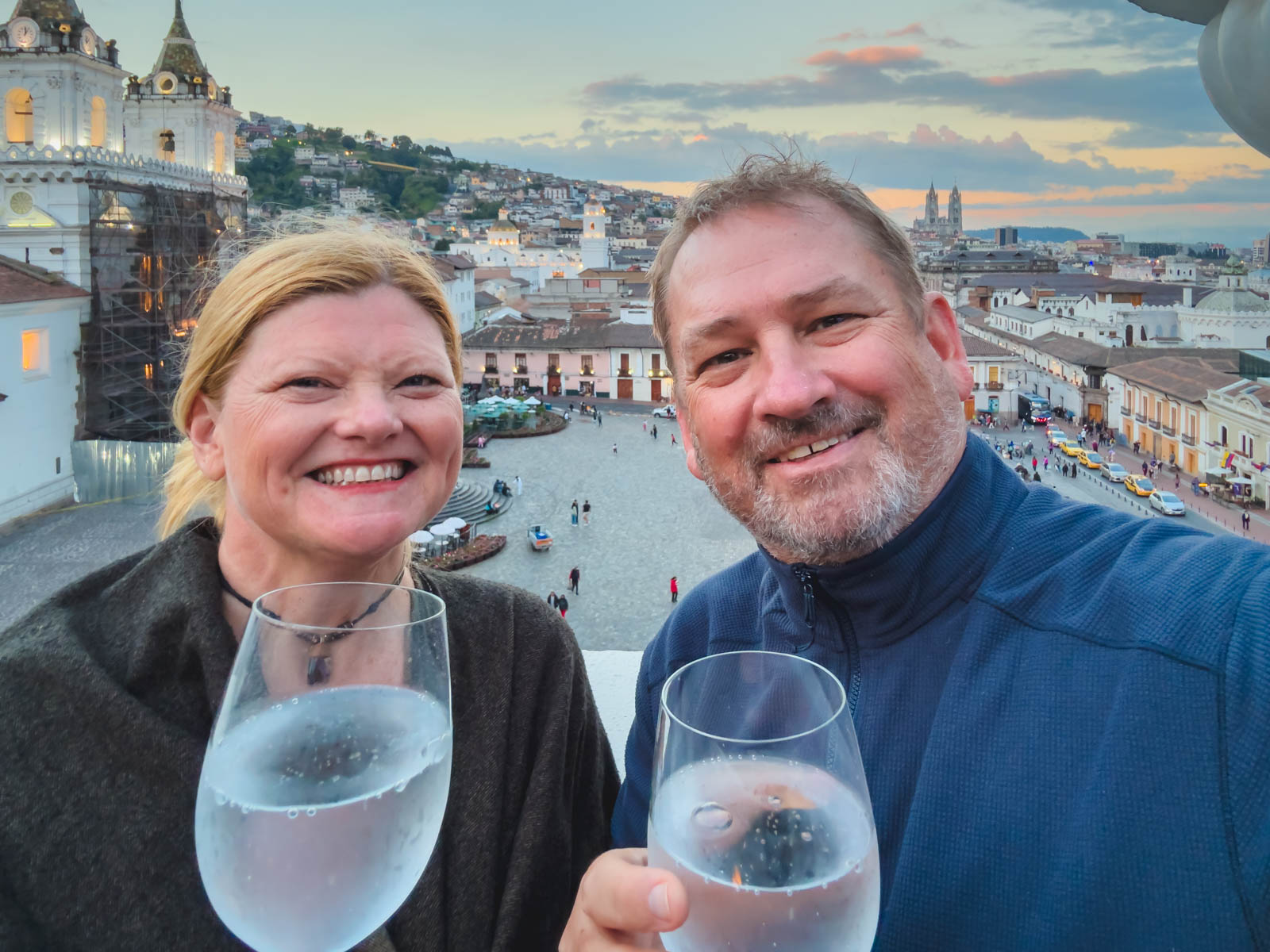 Best things to do in Quito Ecuador Sunset at Casa Gangotina